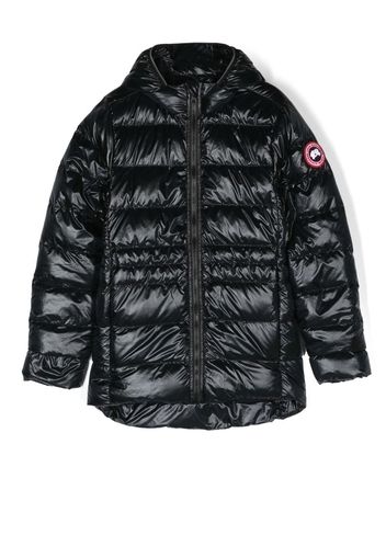 Canada Goose Kids CND GS KD UNI CRFTN HOD PFFR JCKT BLK - Nero