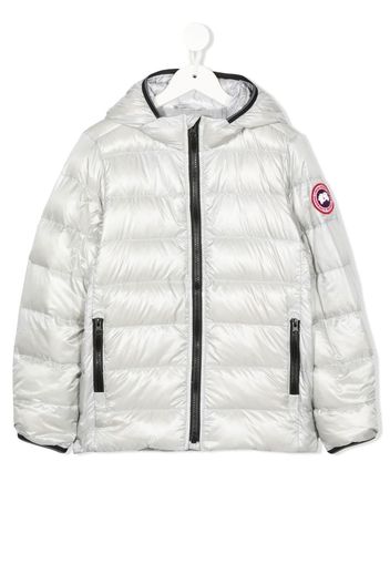 Canada Goose Kids Crofton padded down jacket - Grigio