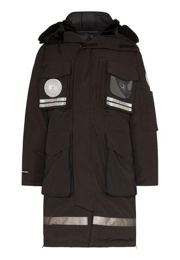 x juun.j Snow Mantra hooded parka coat