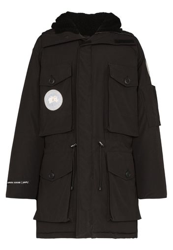 X Juun.J Expedition hooded parka coat