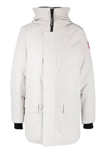 Canada Goose logo patch padded coat - Toni neutri