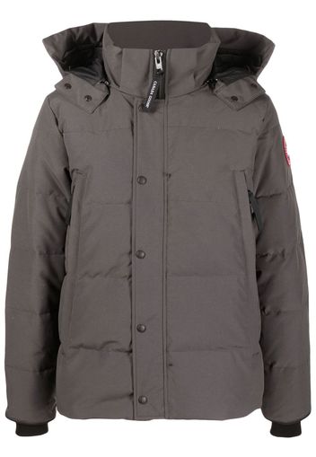 Canada Goose feather-down padded jacket - Grigio