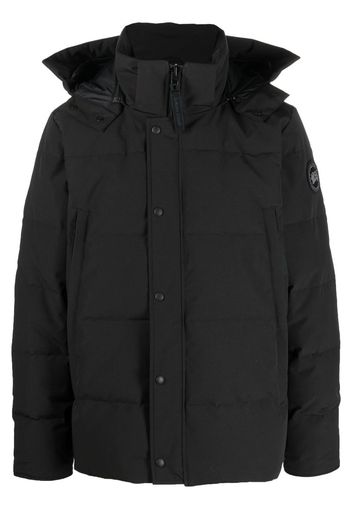 Canada Goose padded hooded coat - Nero