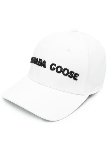 Canada Goose embossed-logo cap - Bianco