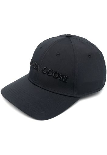 Canada Goose embroidered-logo flat-peak cap - Nero