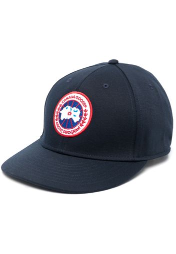 Canada Goose logo-patch baseball cap - Blu