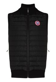 Hybridge hign neck gilet