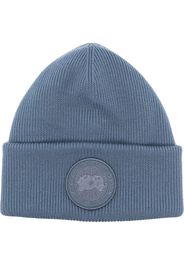 Canada Goose tonal-disc beanie hat - Blu