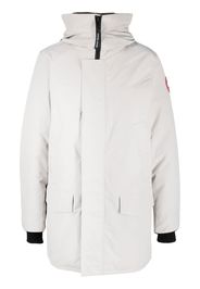 Canada Goose logo patch padded coat - Toni neutri