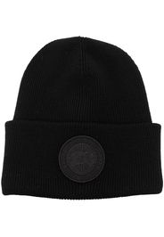 Canada Goose Arctic Disc knitted beanie - Nero