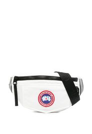 Canada Goose logo-patch belt bag - Bianco