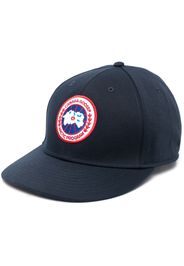 Canada Goose logo-patch baseball cap - Blu