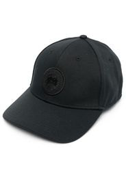 Canada Goose logo-patch curved-peak cap - Nero