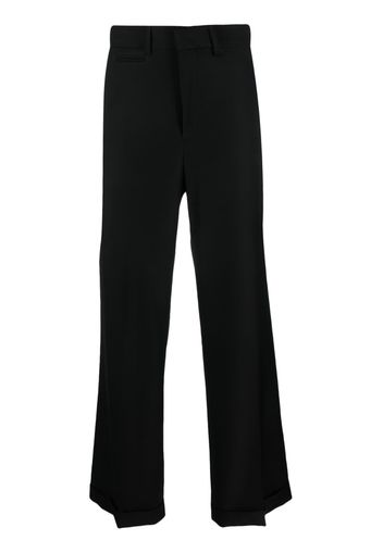 CANAKU wide-leg tailored trousers - Nero