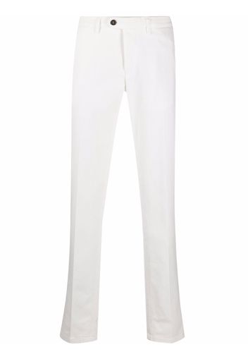 Canali straight-leg tailored trousers - Bianco