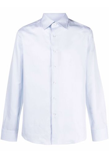 Canali Camicia bicolore - Blu