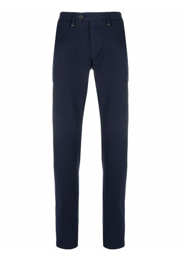 Canali slim-cut trousers - Blu