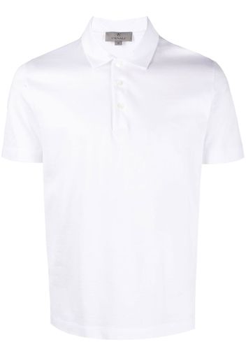 Canali short-sleeved polo shirt - Bianco