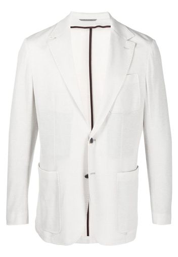 Canali Blazer monopetto avvitato - Grigio