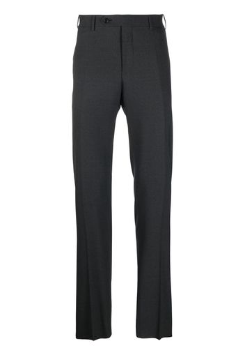 Canali straight-leg tailored trousers - Grigio