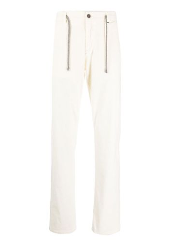 Canali Pantaloni dritti - Bianco