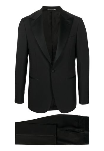 Canali single-breasted two-piece suit - Nero