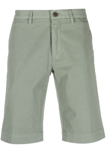 Canali stretch-cotton chino shorts - Verde