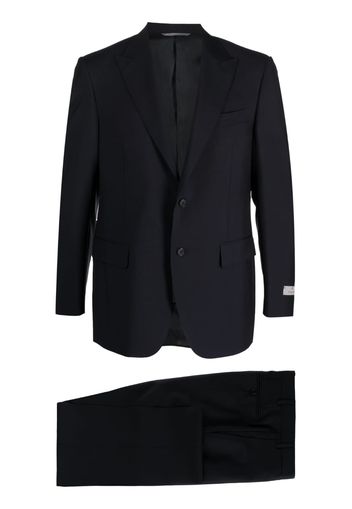 Canali single-breasted suit - Blu