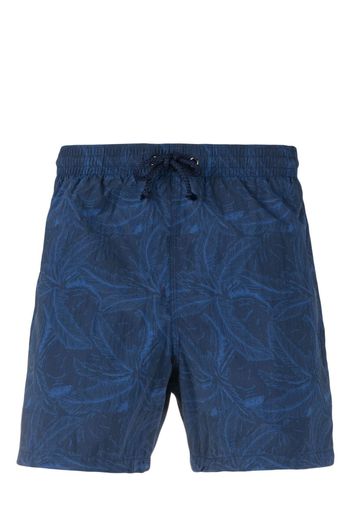 Canali Costume da bagno con stampa - Blu