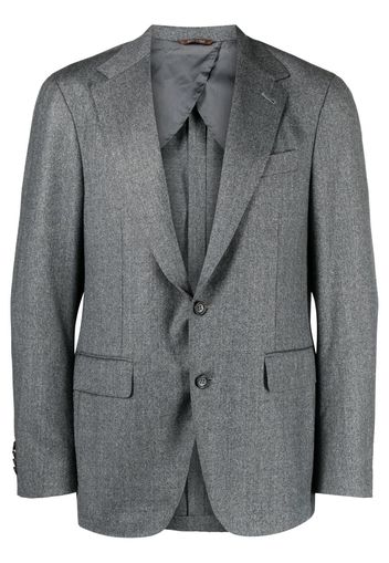 Canali single-breasted blazer - Grigio