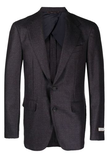 Canali Blazer con applicazione - Marrone