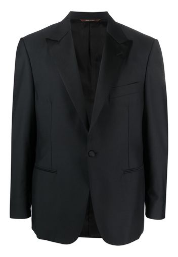 Canali single-breasted wool dinner jacket - Nero