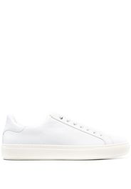 Canali leather lace-up trainers - Bianco