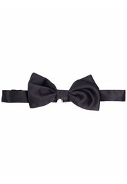 Canali silk papillon bow tie - Blu