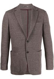 Canali tailored tweed blazer - Marrone