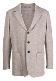 Canali single-breasted wool blazer - Grigio