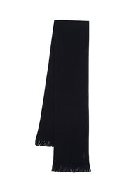 Canali tasseled cashmere scarf - Blu