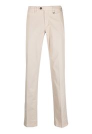 Canali mid-rise tailored trousers - Toni neutri