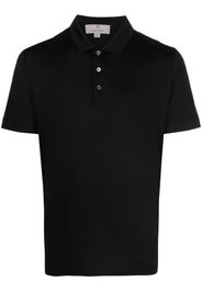 Canali short-sleeved polo shirt - Nero