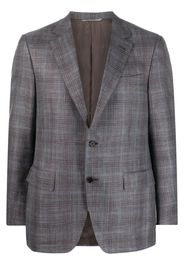 Canali Blazer monopetto a quadri - Grigio