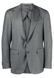 Canali single-breasted blazer - Grigio