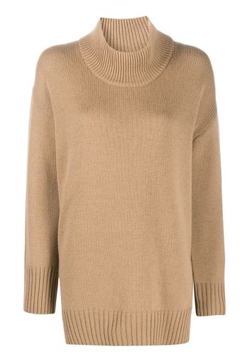 mock neck jumper