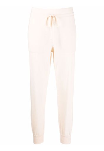 Canessa drawstring cashmere track pants - Toni neutri