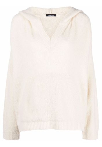 Canessa hooded cashmere jumper - Toni neutri