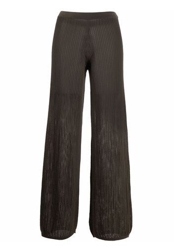 Canessa fine-knit trousers - Verde