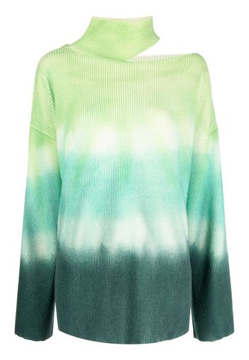 Canessa Talisman tie-dye jumper - Verde