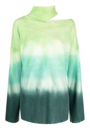 Canessa Talisman tie-dye jumper - Verde