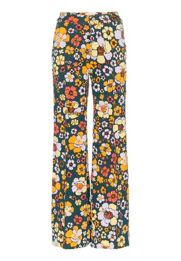 Pantaloni Penelope a fiori