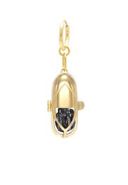 CAPSULE ELEVEN capsule crystal hoop earring - Oro