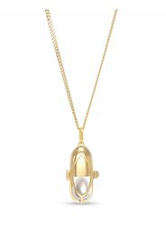 Capsule Eleven freshwater pearl capsule pendant necklace - Oro